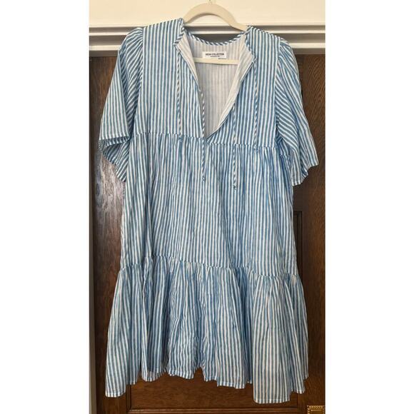 Emerson Fry India Collection Isla Dress/Beach Cover Up Sunday Stripe Size XS/S - Picture 4 of 7